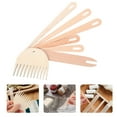 thumbnail image 4 of Shisuyan 1 Set Wooden Shuttle Weaving Sticks Little Shuttle and Comb Tapestry Weaving Tool, 4 of 8