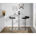 thumbnail image 4 of LumiSource Bistro Square-Ale Bar Set - 3 Piece, 4 of 7