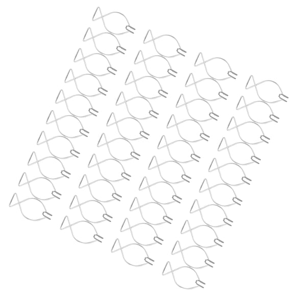 Dropped Ceiling Hooks, Hang From Ceiling Rebound Hook Ceiling Hook Ceiling Clip Fishtail Ceiling Hook F2 Metal Hook for Birthday Party for Classroom