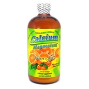 Nature's Life - Superabsorbeze Calcium Magnesium Liquid Fresh Orange - 16 fl. oz.
