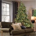 thumbnail image 5 of JERFIT 5ft Pre-Lit Christmas Tree with 350 Warm White Lights, Full PVC Holiday Tree with Hinged Branches & Wide Base for Easy Setup and Spacious Rooms, 5 of 10