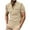 Khaki, variant on Mens Shirts Big and Tall,Men's Casual Short Sleeve Shirts Classic Button Summer Collared Golf Top T-Shirt with Pocket