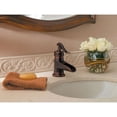 thumbnail image 4 of Pfister Ashfield Single Control 4" Centerset Bathroom Faucet in Rustic Bronze, 4 of 5