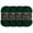 13 Shamrock, variant on JubileeYarn Chenille Charms Yarn - 100g/Skein Worsted Polyester - Merkaba - 2 Skeins