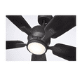 thumbnail image 7 of Luminance Kathy Ireland Home Ion Eco LED 60in Ceiling Fan with DC Motor | Hanging Fixture with Dimmable Light Kit, Wall Control, Downrod Mount | Graphite with Charcoal Solid Wood Blades, 7 of 7