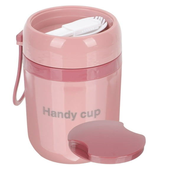 TEHAUX Insulated Thermal Soup Cup with Lid, 18 oz Portable Stainless Steel Food Container for Breakfast and Lunch Storage
