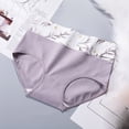 thumbnail image 4 of CHUMUD Underwear for Women Mid Waisted Full Coverage Stretch Briefs Breathable Soft Floral Panties, 4 of 4