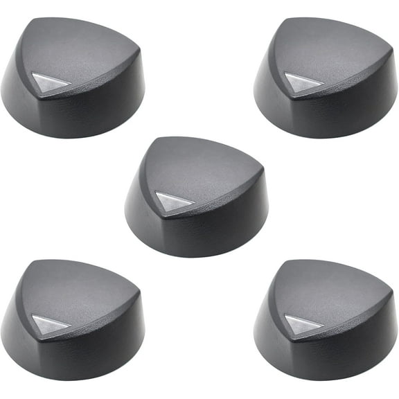 Whole Parts Range Oven Stove Cooktop Burner Knob (5 PCs) Part# 72731 - Replacement & Compatible with Some Dacor Ranges or Ovens