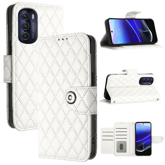 Case for Motorola MOTO G Stylus 5G 2022 Wallet Cover Wrist Strip Card Holder Shockproof Stylish Protective