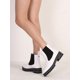 thumbnail image 3 of Comfyshoes Women's Chelsea Lug Sole Casual Outdoor Boots, 3 of 4