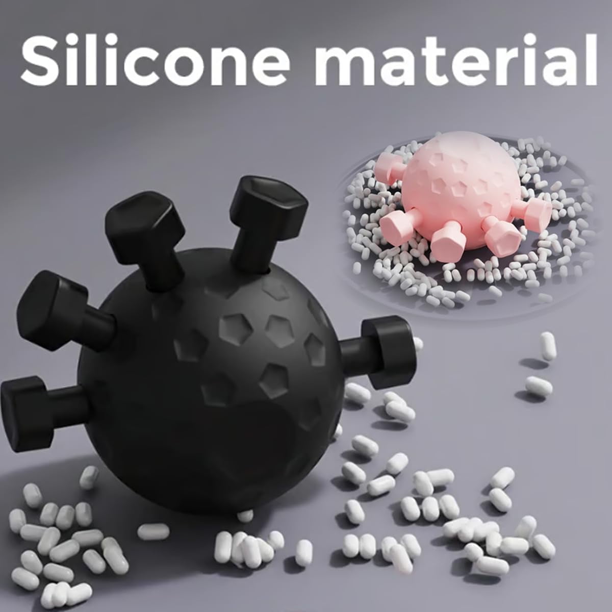 Rafforzatore Di Presa Per Dita | Sfera Con Fori Esagonali | Allenamento Mani E Avambracci | Portatile - Foto 6