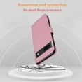 thumbnail image 5 of for Google Pixel 7a Wallet Case for Women, Glitter Bling Diamond PU Leather Folio Cover with Card Slot & Wrist Strap Phone Case for Google Pixel 7a Owl Rose Gold, 5 of 8
