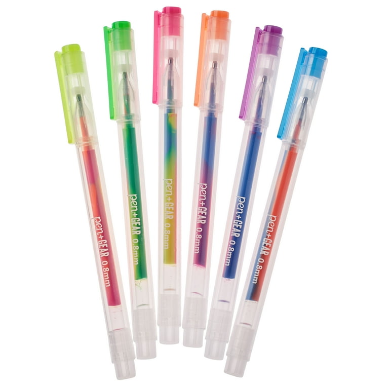 Pen + Gear Color-Changing Gel Pens, 6 Count 