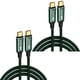 thumbnail image 1 of Cable Tipo C 240W GoldTip 2II 2Pzas 2m Rápida 240W 5-A Tipo C Tipo C Verde., 1 of 1