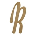 thumbnail image 1 of Wooden Letter Unfinished, Bettaria Font, Craft Cutout, 1 of 2