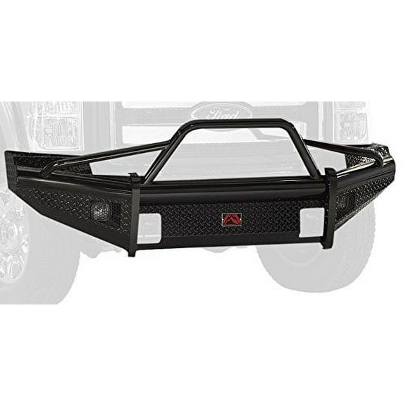 Fab Fours FS11-S2562-1 Black Steel Front Ranch Bumper