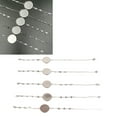 thumbnail image 1 of Chain Bezel Base, DIY Bracelets Bezel Round Cabochon Bezel Chain  For Handicrafts For Jewelry For Embossed Pendants, 1 of 8
