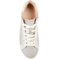 thumbnail image 3 of Journee Collection Womens Casual and Fashion Sneakers 8 Grey, 3 of 5