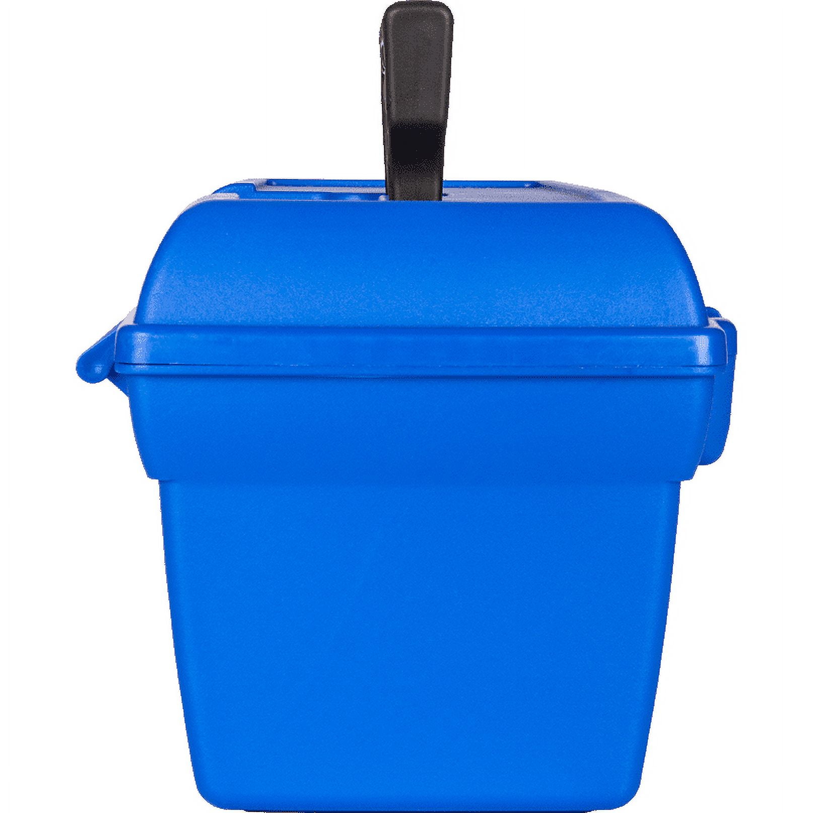 Flambeau Outdoors, 6009TD Lil Brute Fishing Tackle Box with Lift-Out Tray, Blue, 13 inches Long, Plastic