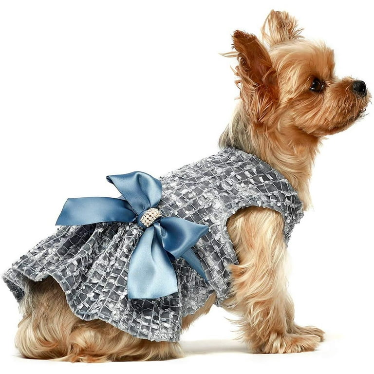 Fitwarm Embroidery Dog Dresses Pet Clothes Prom Puppy Dress Cat Birthday  Doggie Party Gown S - Walmart.com
