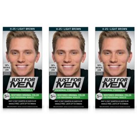 Just For Men Shampoo In Hair Color Ash Brown H 20 1 Application