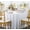 White, variant on Wedding Linens Inc. Wholesale Scuba Wrinkle Free 132" Round Table Cover Tablecloth - Red