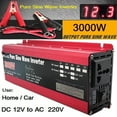 thumbnail image 2 of Pure Sine Wave Inverter DC 12v/24v 1000W 1600W 2000W 3000W Portable Power Bank Converter Solar Inverter, 2 of 7