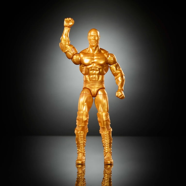 WWE Elite The Rock Action Figure, Series #125 Set, 6-inch
