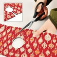 thumbnail image 6 of Yayeee Faucet Mat for Kitchen Sink 14.7" Diatomite Long Splash Guard Pad, Orange Christmas Ornaments Pattern, 6 of 7