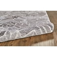 thumbnail image 6 of Palatez Geometric Tufted Wool, Opal Gray/Warm Gray, 3ft-6in x 5ft-6in Accent Rug, 6 of 7