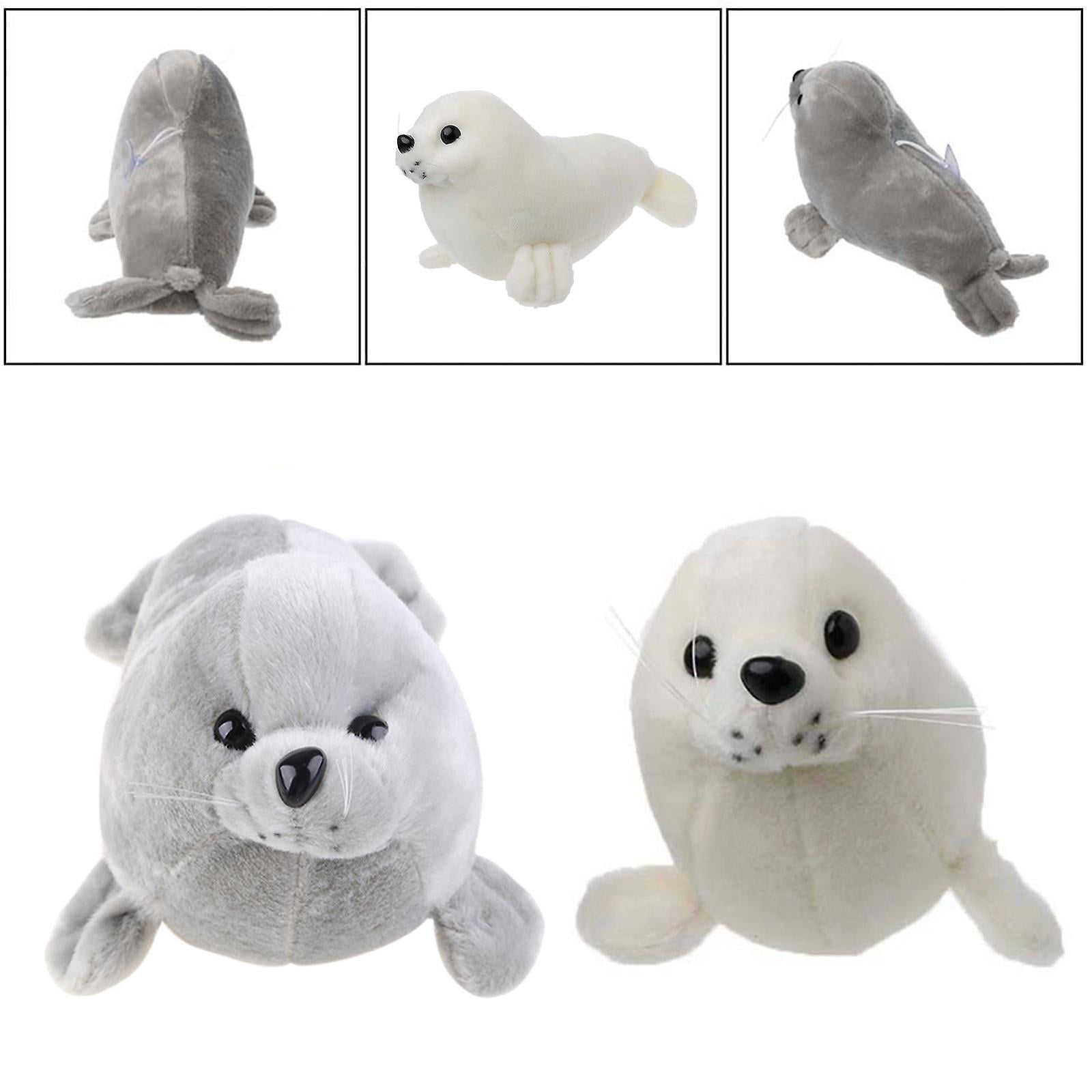 Peluche De Foca Realista Y Suave – Animal Marino De Felpa Para Niños Y Coleccionistas