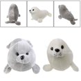thumbnail image 3 of Lindos animales marinos focas juguetes Kawaii juguetes de peluche simulación focas muñeca, 3 of 5
