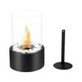 thumbnail image 1 of Dsseng Tabletop Fire Pit Indoor Outdoor - Table Top Firepit Decor Mini Small Fireplace Bowl Portable Smores Maker Decorations for Home Patio Balcony Wedding Housewarming Mothers Day Birth, 1 of 8