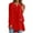 Red, variant on Velvet Tops for Women Pleated V Neck Button Dwon Shirts Dressy Casual Loose Plus Size Blouse Red XXL