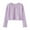 Purple, variant on Zwiiyzr Girls Long Sleeve Shrug Knit Cardigan Childrens Bolero Dress Sweater Toddler Shawl Cover Up for 1-7Y Pink