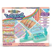 Rainbow Loom Wrapit Loom 1.75 x 12.00 x 10.00 Kids' Bead Kit, 648 Pieces