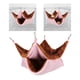 thumbnail image 3 of Hamaca colgante de doble capa para animales pequeños, jaula cálida, cama colgante para mascotas Rosado, 3 of 9