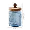 thumbnail image 3 of Ohufall 700ml Colored Glass Storage Containers With Lids Airtight Food Storage For Kitchen Snacks And Tea, 3 of 6