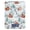Watercolor Red Bar Pattern, variant on High Precision Digital Kitchen Scale Tempered Glass Food Scale Multifunction Scale Small Kitchen Appliances Cute Highland Cow Pattern