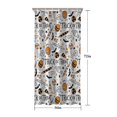 thumbnail image 5 of Trick or Treat Halloween Pattern Shower Curtain 36"x72" ,Bathroom Decorative Shower Curtains Set with 12 Hooks,Modern Waterproof Washable Shower Curtain, 5 of 6