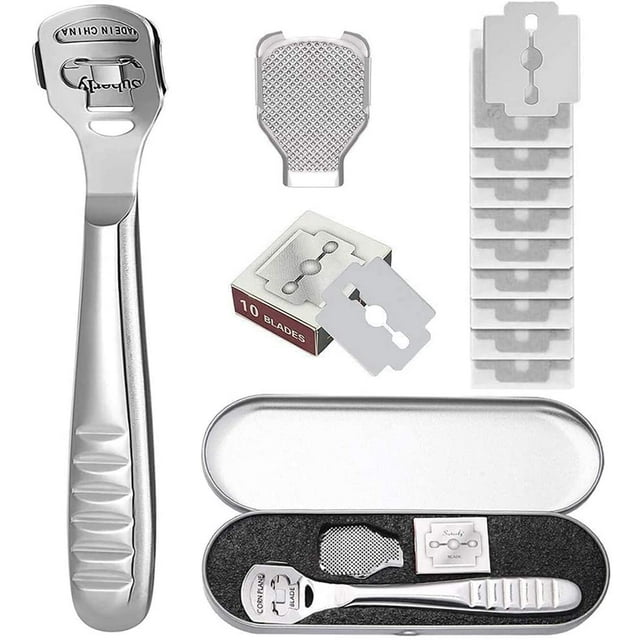 Foot Care Pedicure Callus Shaver, Stainless Steel Foot Callus Remover