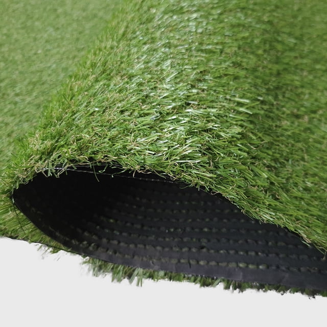 Pasto Artificial Denali Livingreen Césped Sintético 12 m2 Color Verde con Café 20mm de Espesor