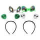 thumbnail image 2 of KAKOWELY Juego de 2 diademas y gafas de extraterrestre con antena brillante y divertidas gafas de extraterrestre para fiesta temática espacial, accesorios de disfraz de Halloween y cosplay., 2 of 4