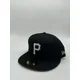 thumbnail image 2 of New Era Pittsburgh Pirates Black And White 59fifty Cerrada, 2 of 6