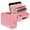 Pink, variant on BlackSmith Fireproof Document Box, 4200°F Heat Resistant & Waterproof Hard Case 13 Layers File Organizer with Lock, Portable Safe for Important Documents, Certificates, Travel Use-Black