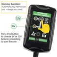 thumbnail image 4 of LotFancy Battery Trickle Charger Automatic 6V 12V 1.5A, Charger Power Battery Maintainer, 4 of 7