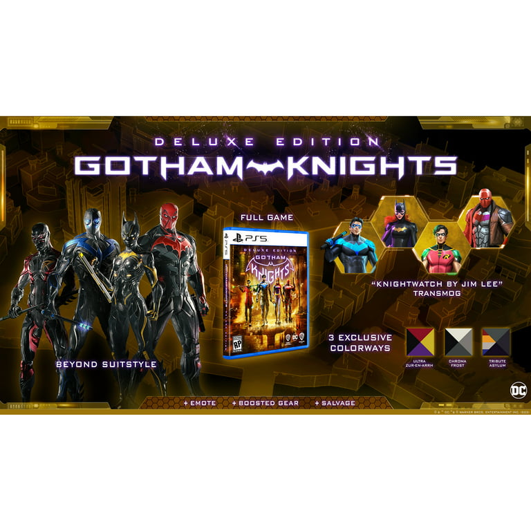  Gotham Knights Deluxe Edition – PlayStation 5 : Whv Games: Video  Games