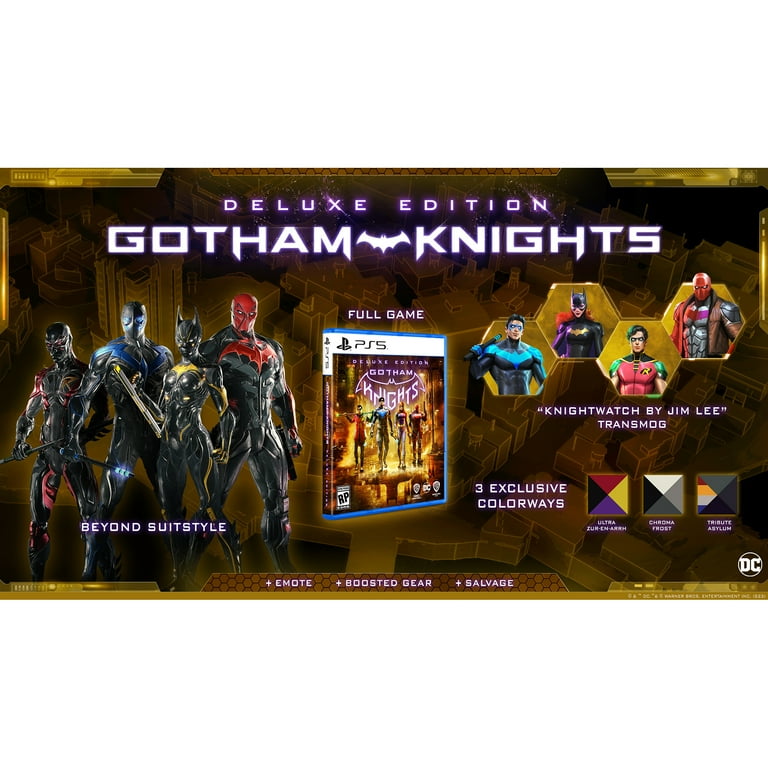 Gotham Knights: Deluxe Edition - PlayStation 5 (No Steel Book