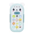 thumbnail image 1 of Juguetes de teléfono móvil con música colorida para bebés, TV eléctrica, Control remoto, números, aprendizaje , juguete educativo Sunnimix Máquina de sonido de música telefónica, 1 of 6