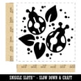 thumbnail image 2 of Ladybugs and Leaves Self-Inking Rubber Stamp Ink Stamper - Red Ink - Large 1-1/2 Inch, 2 of 7